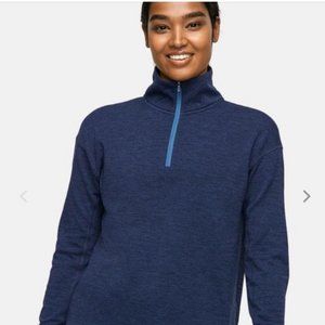 Outdoor Voices Blue Quarter Zip
